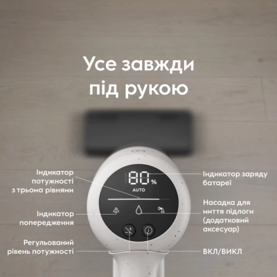 Акумуляторний пілосос Electrolux EP72UB21SW (7272680) Акумуляторний пілосос Electrolux EP72UB21SW (7272680)