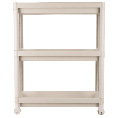 Етажерка 3-х ярусна Violet House 6015 Long Shelf 3 WHITE 54х18х67 см (7249026)
