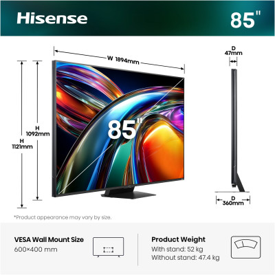 LED-телевізор Hisense 85UR9S  (7280584)