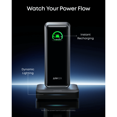 Мережевий зарядний пристрій Anker Charging Base for Anker Prime 150W Black (7263068) Мережевий зарядний пристрій Anker Charging Base for Anker Prime 150W Black (7263068)