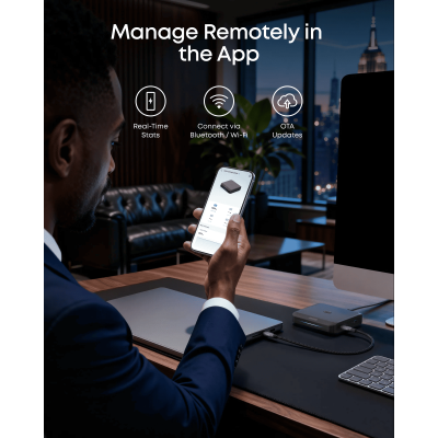 Мережевий зарядний пристрій Anker Charging Base for Anker Prime 150W Black (7263068) Мережевий зарядний пристрій Anker Charging Base for Anker Prime 150W Black (7263068)