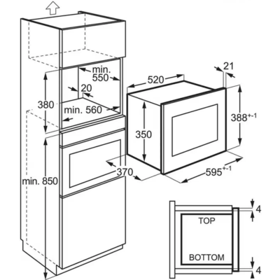 Мікрохвильова піч Electrolux EMS4253TBX (7273269)