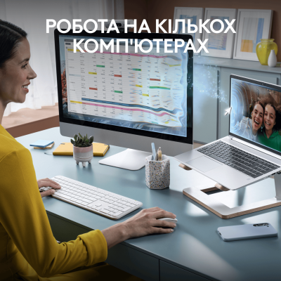IT набір Logitech Signature Slim Combo MK950 Off White (6977618) IT набір Logitech Signature Slim Combo MK950 Off White (6977618)