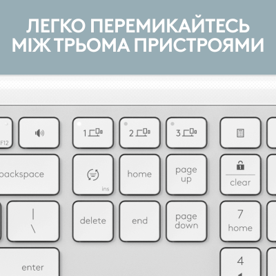 IT набір Logitech Signature Slim Combo MK950 Off White (6977618) IT набір Logitech Signature Slim Combo MK950 Off White (6977618)