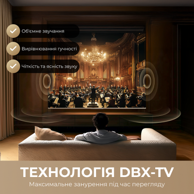 LED-телевізор Dreame Vivid QLED 4K TV 55Q100 (7262667) LED-телевізор Dreame Vivid QLED 4K TV 55Q100 (7262667)