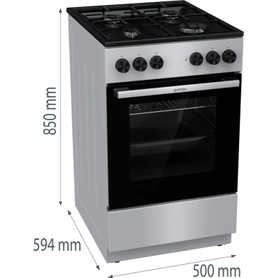 Комбінована плита Gorenje MEK3011SB (6816076) Комбінована плита Gorenje MEK3011SB (6816076)