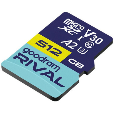 Карта пам'яті GoodRam RIVAL microSDXC 64GB V30 A2 (UHS I U3) + ad (7284586) Карта пам'яті GoodRam RIVAL microSDXC 64GB V30 A2 (UHS I U3) + ad (7284586)