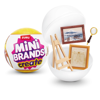 Ігровий набір Zuru Mini Brands Create Шедеври живопису та скульптури (7251890)