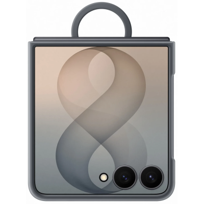 Чохол Samsung Flip 8 Silicone Ring Magnet Case EF-EF776CBEGUA Black (7292251)