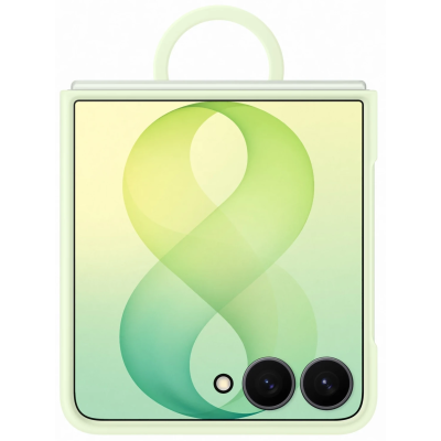 Чохол Samsung Flip 8 Silicone Ring Magnet Case EF-EF776CGEGUA Green (7292252)