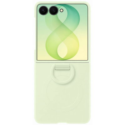Чохол Samsung Flip 8 Silicone Ring Magnet Case EF-EF776CGEGUA Green (7292252) Чохол Samsung Flip 8 Silicone Ring Magnet Case EF-EF776CGEGUA Green (7292252)