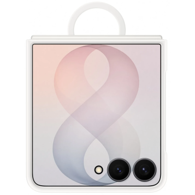 Чохол Samsung Flip 8 Silicone Ring Magnet Case EF-EF776CWEGUA White (7292254)