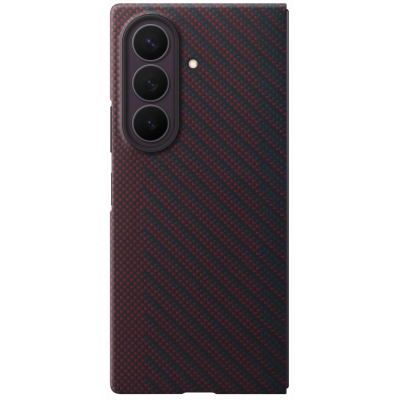 Чохол Samsung Fold 8 Ultra Carbon Magnet Case EF-KF976SREGUA Red (7292267)