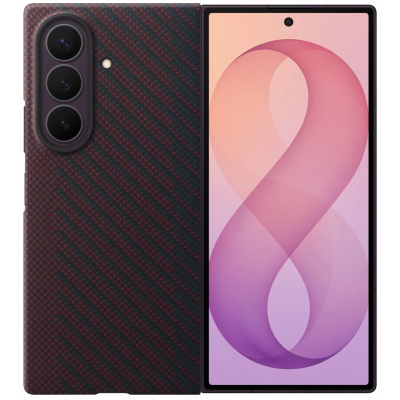 Чохол Samsung Fold 8 Ultra Carbon Magnet Case EF-KF976SREGUA Red (7292267) Чохол Samsung Fold 8 Ultra Carbon Magnet Case EF-KF976SREGUA Red (7292267)