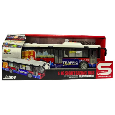 Іграшка CARS S Міський автобус 1:16 (CJ-4833207) (7259623)