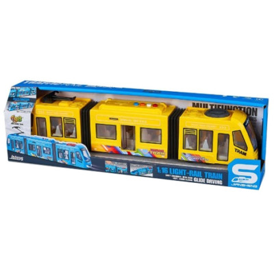 Іграшка CARS S Міський трамвай жовтий 1:16 (CJ-4358574) (7259636) Іграшка CARS S Міський трамвай жовтий 1:16 (CJ-4358574) (7259636)