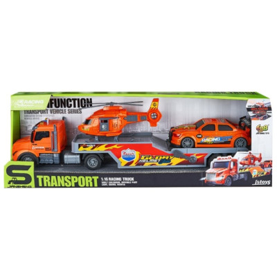 Іграшка CARS S Набір 2в1 Трал, гелікоптер і гоночне авто (CJ-4533975) (7259629)