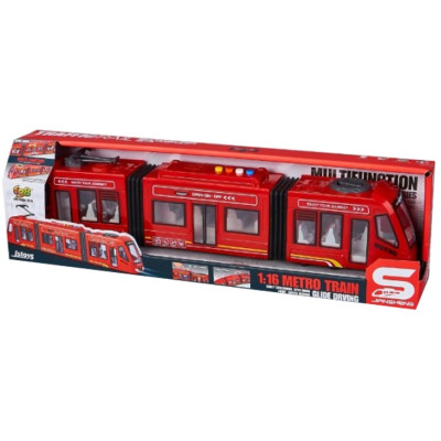 Іграшка CARS S Міський трамвай червоний 1:16 (CJ-4358579) (7259633) Іграшка CARS S Міський трамвай червоний 1:16 (CJ-4358579) (7259633)