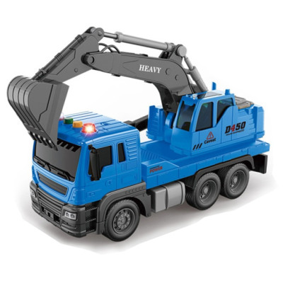 Іграшка CARS S Екскаватор синій 1:16 (CJ-2180213) (7259643)