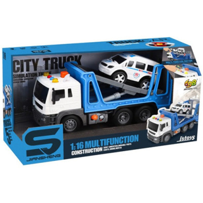 Іграшка CARS S Евакуатор з поліцейською машиною 1:16 (CJ-4148417) (7259646) Іграшка CARS S Евакуатор з поліцейською машиною 1:16 (CJ-4148417) (7259646)