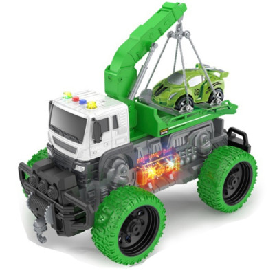 Іграшка CARS S Евакуатор-позашляховик зелений з машинкою 1:16 (CJ-3989183) (7259650)