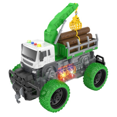 Іграшка CARS S Лісовоз-позашляховик з краном 1:16 (CJ-3989895) (7259652)
