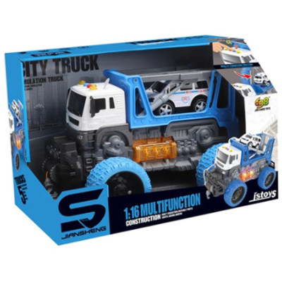 Іграшка CARS S Евакуатор-позашляховик синій з машинкою 1:16 (CJ-3989825) (7259655) Іграшка CARS S Евакуатор-позашляховик синій з машинкою 1:16 (CJ-3989825) (7259655)