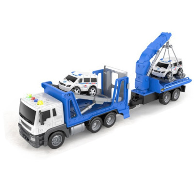 Іграшка CARS S Евакуатор з 2 машинками 1:16 (CJ-3989830) (7259656)