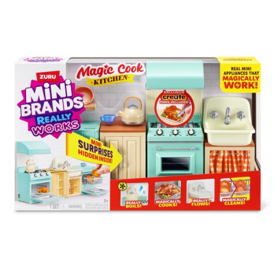 Великий ігровий набір Zuru Mini Brands Магічна кухня (7251900)