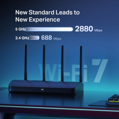Бездротовий маршрутизатор Mercusys MR27BE BE3600 (7231107) Бездротовий маршрутизатор Mercusys MR27BE BE3600 (7231107)