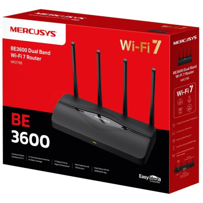 Бездротовий маршрутизатор Mercusys MR27BE BE3600 (7231107) Бездротовий маршрутизатор Mercusys MR27BE BE3600 (7231107)