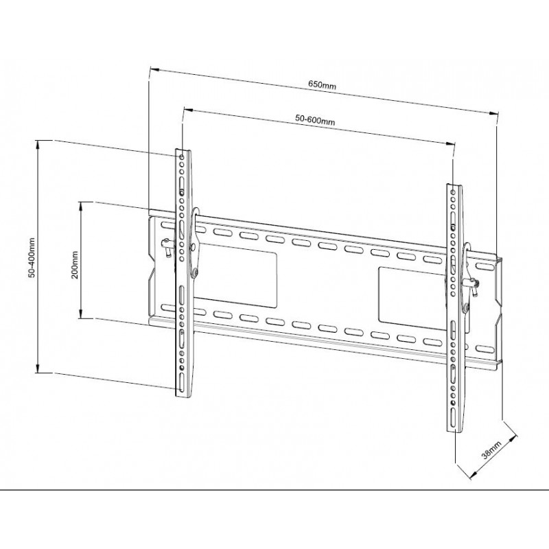 Кронштейн настінний X-Digital PLB118M Black (5624133)