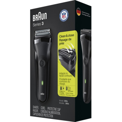 Електробритва Braun Series 3 300s Black (6328051)