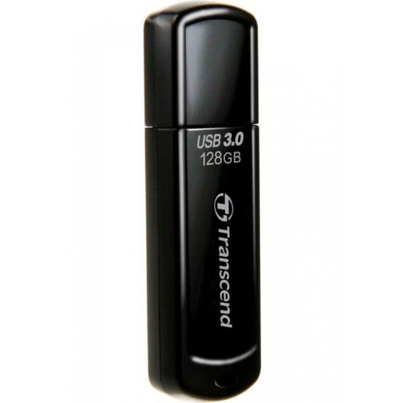 Flash Drive Transcend JetFlash 700 128GB USB 3.0 Black (TS128GJF700) (6234048)