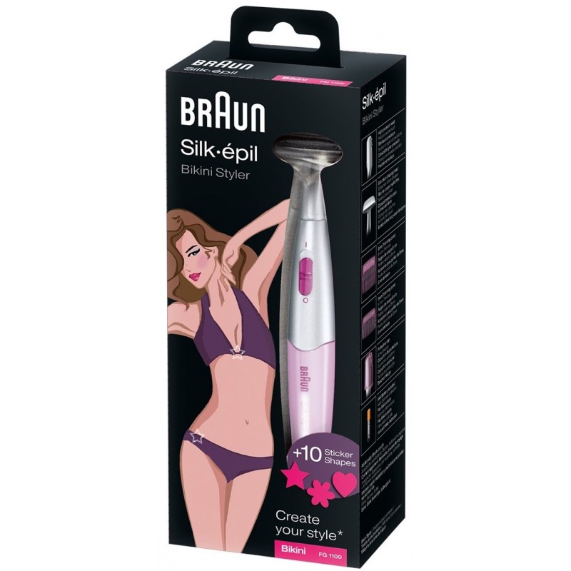 Бодігрумер Braun FG 1100 Pink (6389742)