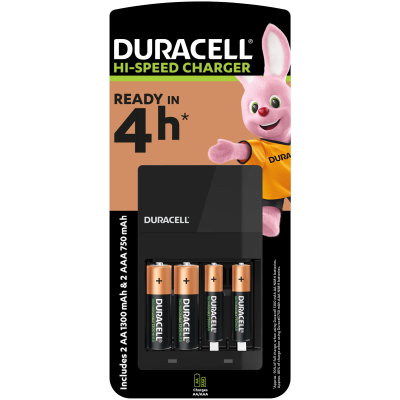 Зарядний пристрій Duracell CEF14 + 2AA1300 + 2AAА750 (6307261)