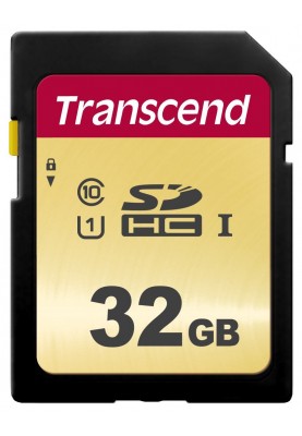 Карта пам'яті Transcend SDHC 32GB UHS-I U1 500S (TS32GSDC500S) (6408526)