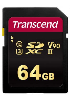 Карта пам'яті Transcend SDXC 64GB UHS-II U3 V90 700S (TS64GSDC700S) (6412863)