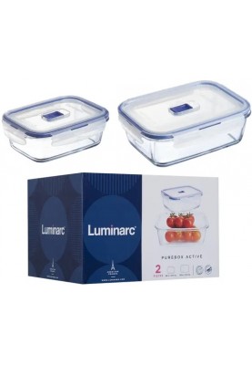 Набір контейнерів LUMINARC PURE BOX ACTIVE, 2 шт (6484996)