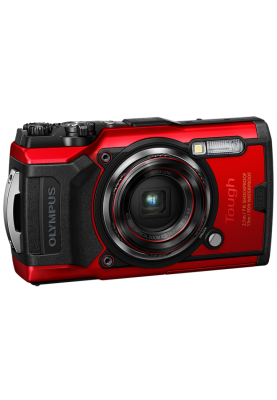 Цифрова камера Olympus TG-6 Red (Waterproof - 15m; GPS; 4K; Wi-Fi) (6500899)