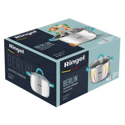 Кастрюля RINGEL Berlin (5.5 л) 24 см (6481467)