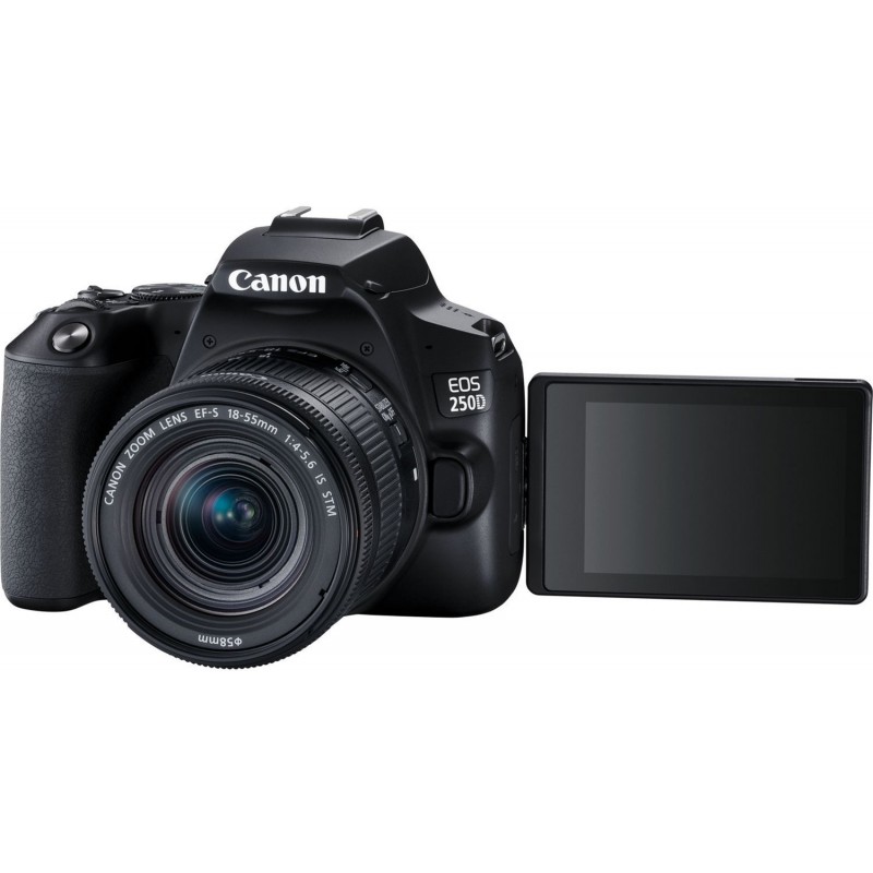 Цифрова дзеркальна фотокамера Canon EOS 250D Kit 18-55 IS STM Black (6500425)