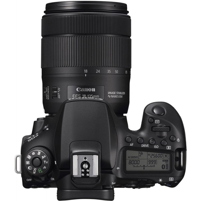 Цифрова дзеркальна фотокамера Canon EOS 90D 18-135 IS nano USM KIT (6517347)