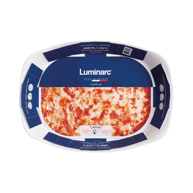 Форма для запікання LUMINARC SMART CUISINE CARINE, 34х25 см (6549098)