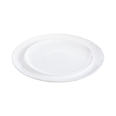 Тарілка обідня Luminarc Ammonite White (6547445) Тарілка обідня Luminarc Ammonite White (6547445)