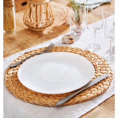 Тарілка обідня Luminarc Ammonite White (6547445) Тарілка обідня Luminarc Ammonite White (6547445)