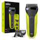 Електробритва Braun Series 3 300BT Black/Green (6587832)