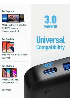 Зарядний пристрій Anker PowerPort Atom III Slim 4 - 65W 3&1xUSB-C PIQ3.0 (6579721)