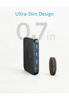 Зарядний пристрій Anker PowerPort Atom III Slim 4 - 65W 3&1xUSB-C PIQ3.0 (6579721)