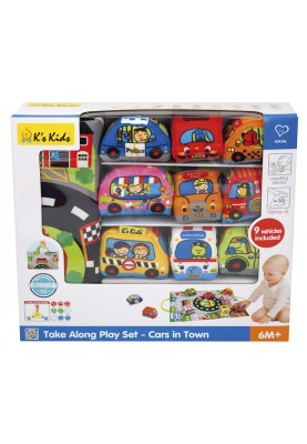 3D килимок Ks Kids Машинки в місті (KA10665-GB) (6610254)